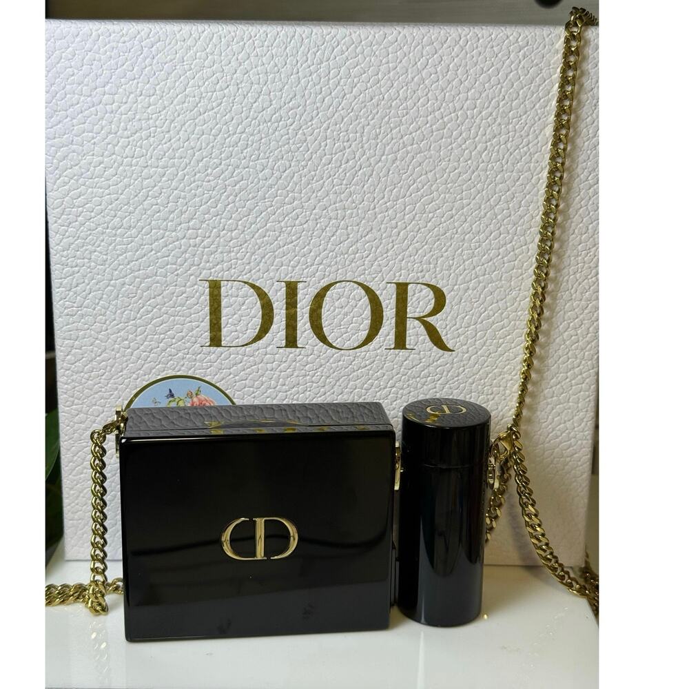 Dior Rouge Dior Minaudiere Limited Edition Clutch & Lipstick Holder - GWP - NEW - Picture 2 of 9